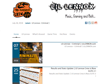 Tablet Screenshot of lillennox.com